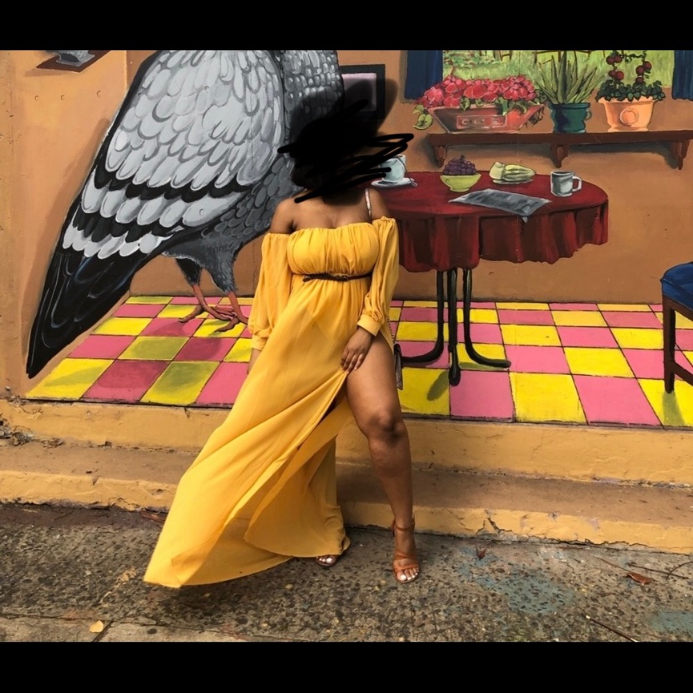 Yellow Maxi Dress